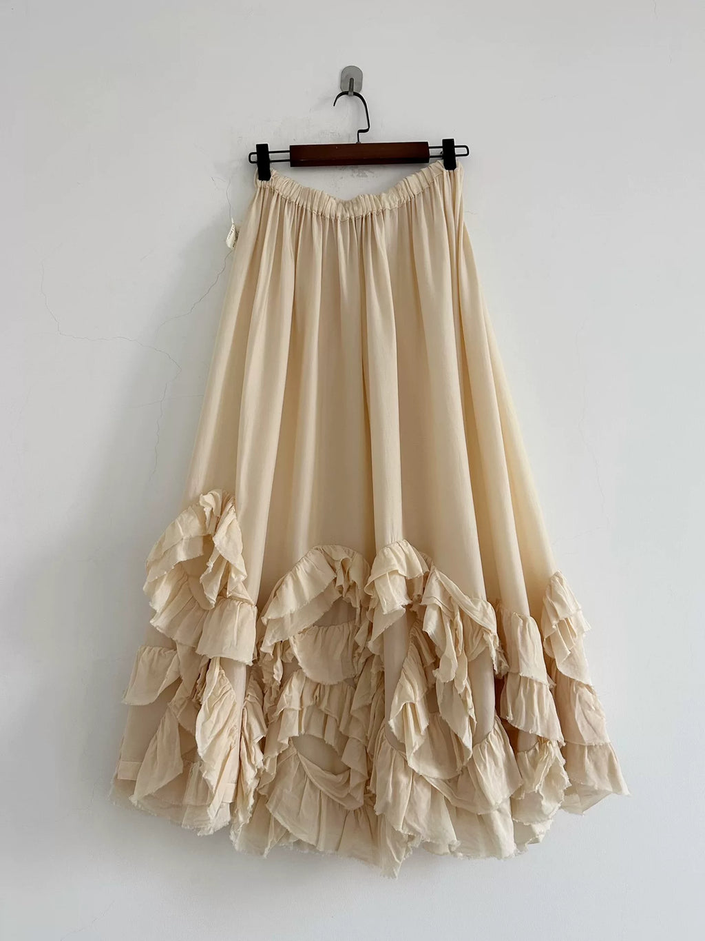 Comme Des Garcons 1999 Midi Cupro Skirt
