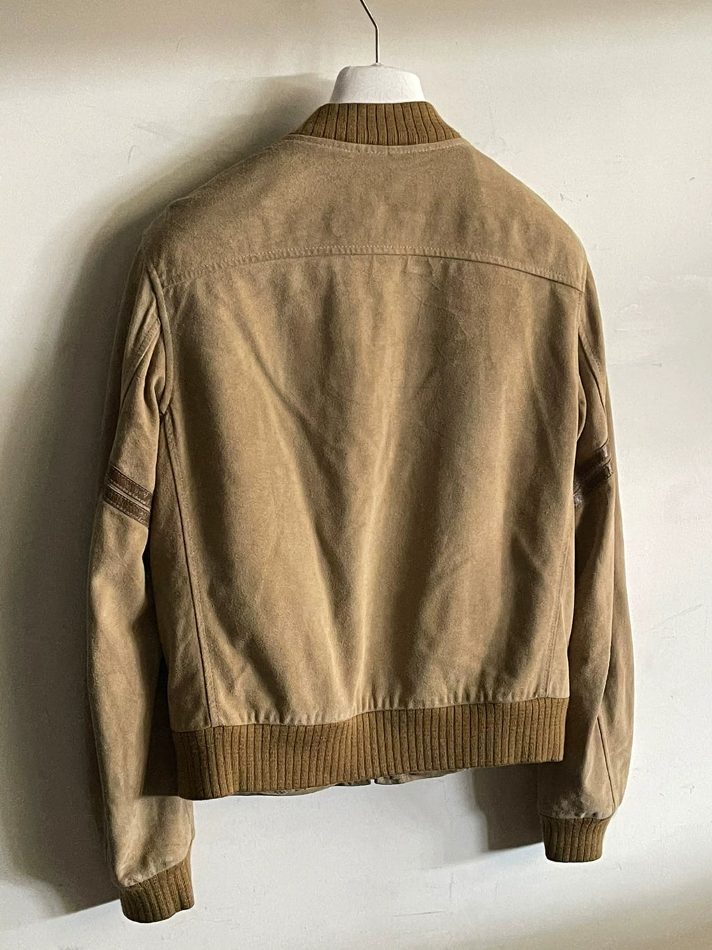 Dries Van Noten Snake Print Lining Suede Jacket