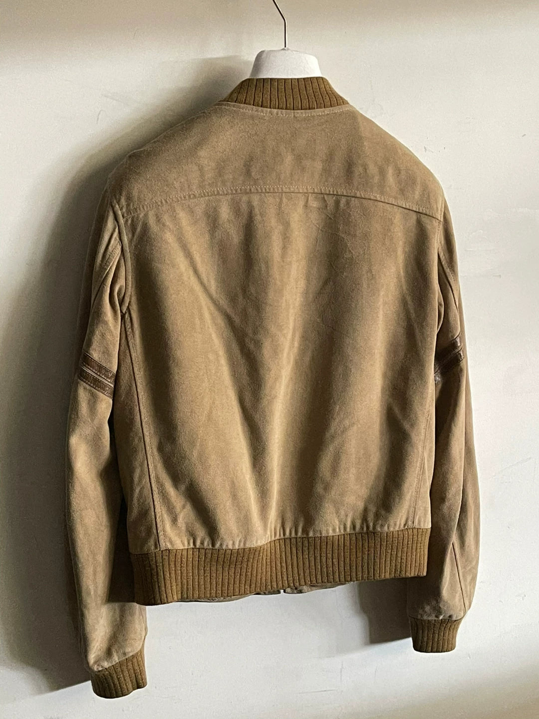 Dries Van Noten Snake Print Lining Suede Jacket
