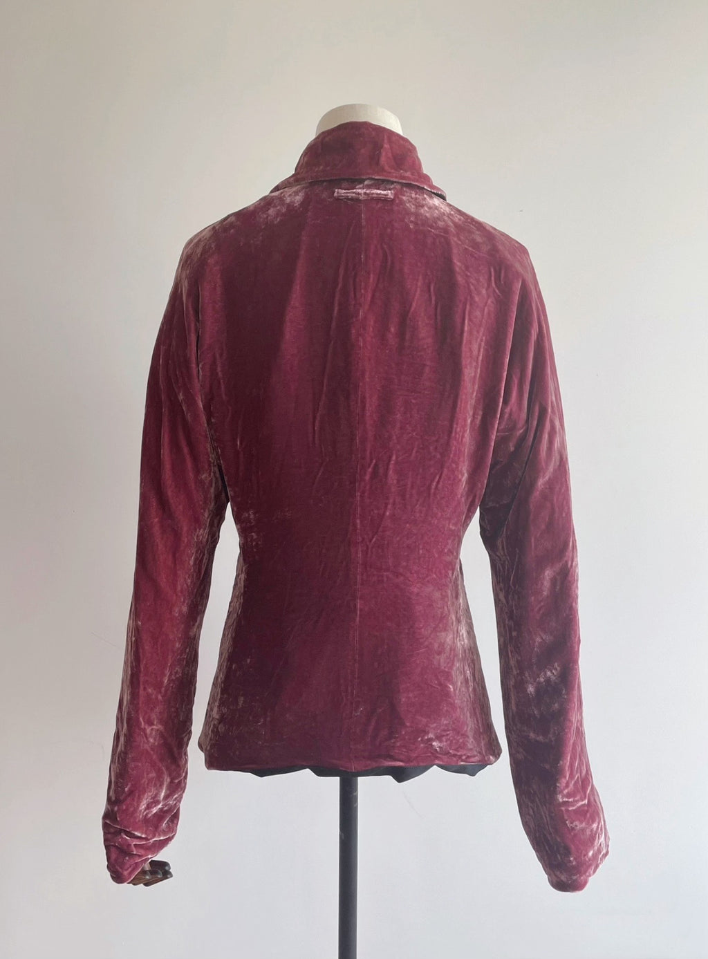 Jean Paul Gaultier Velvet Peach Top