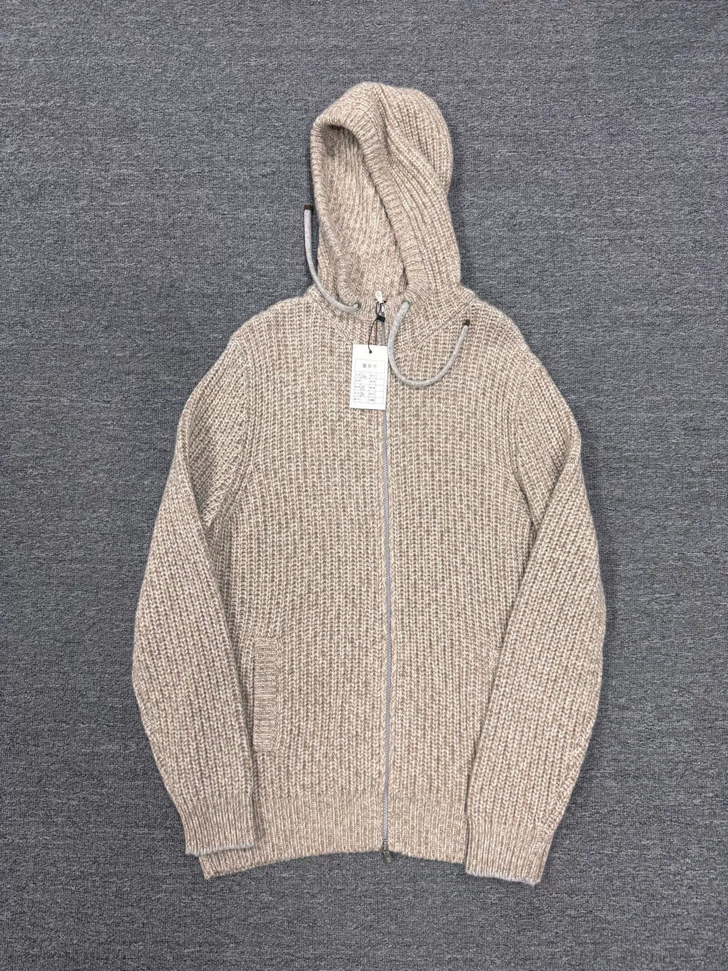Brunello Cucinelli Hooded Cashmere Knit Cardigan