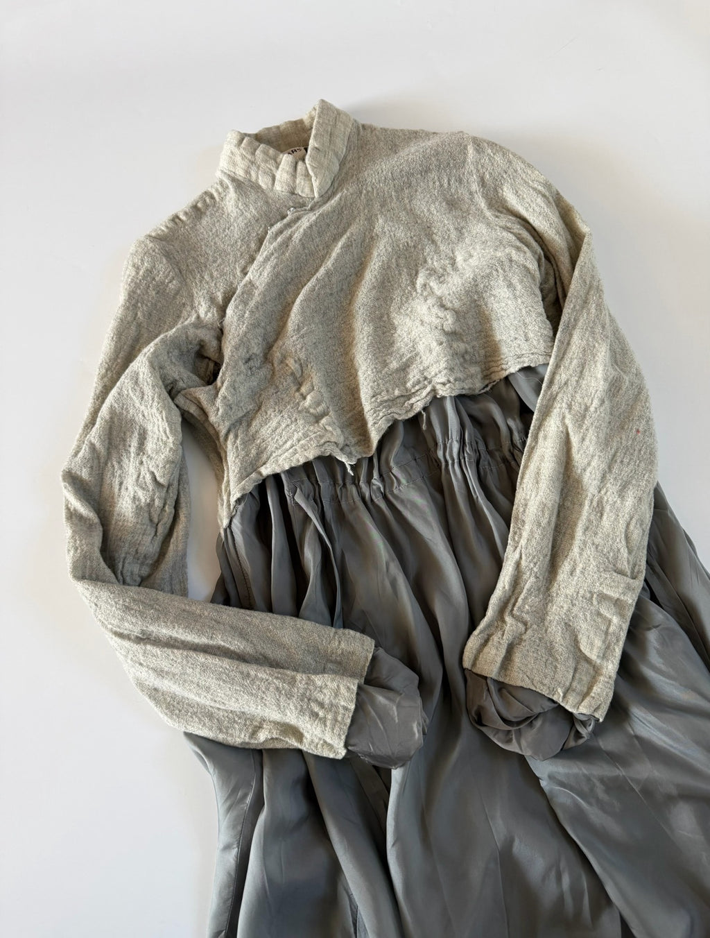 Comme Des Garcons Rei Kawakubo 1994 Chinese-style diagonal-button dress
