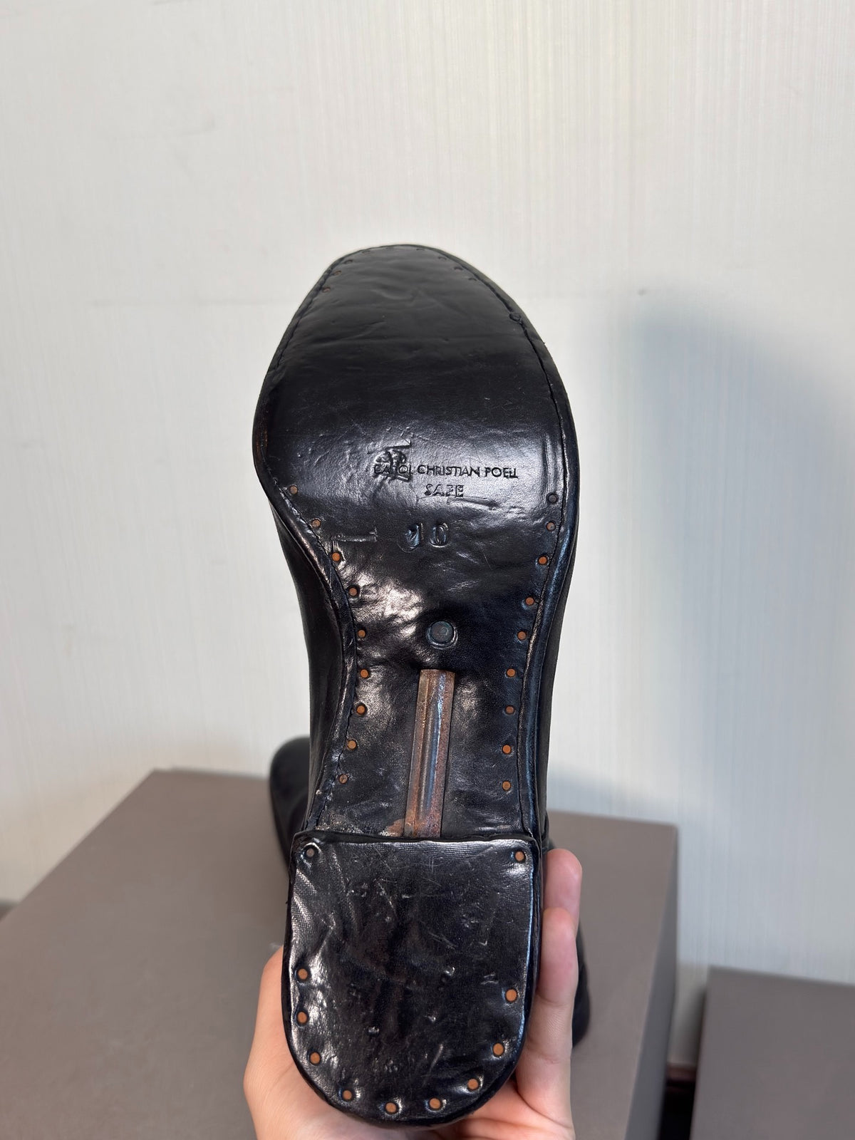 Carol Christian Poell AM/2600L Horsehide Derby Shoes