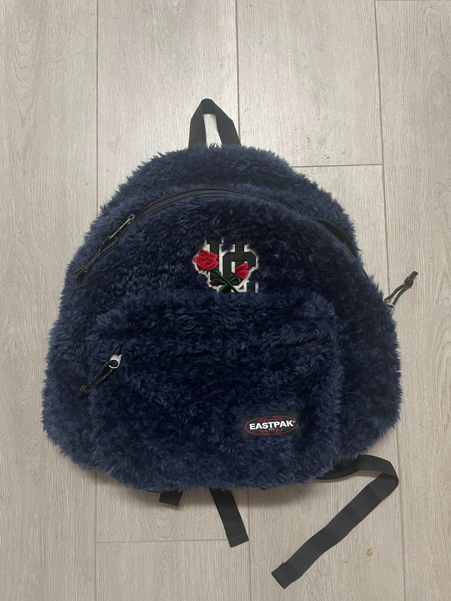 UNDERCOVER EASTPAK Jun Takahashi Faux Fur Plush Backpack