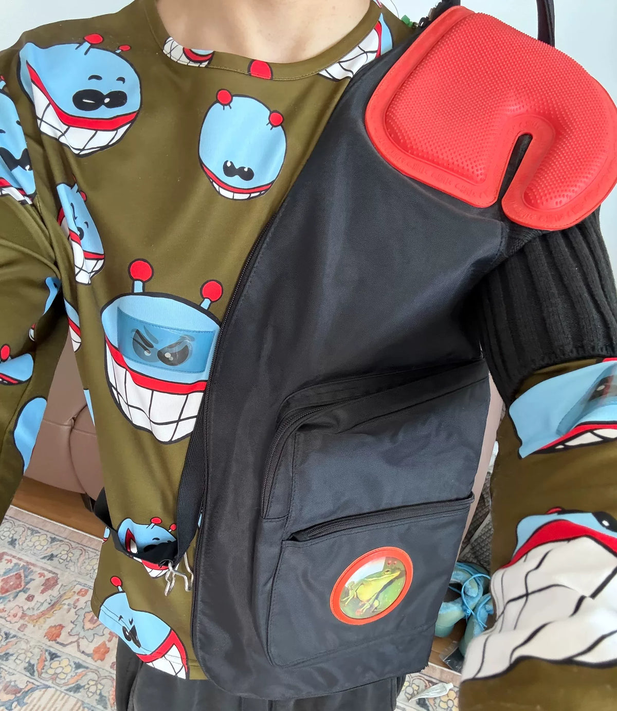 Walter Van Beirendonck deconstructed bag
