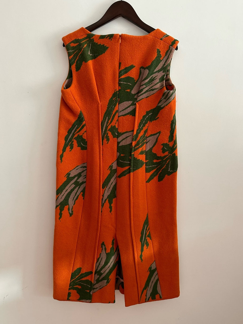 Undercover 1997 Sleeveless Fuzzy Wool Skirt
