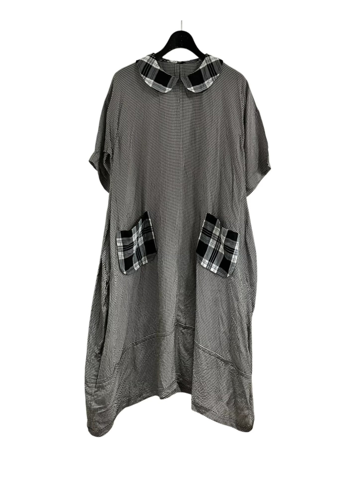 Comme des Garcons Plaid Peter Pan Collar Dress