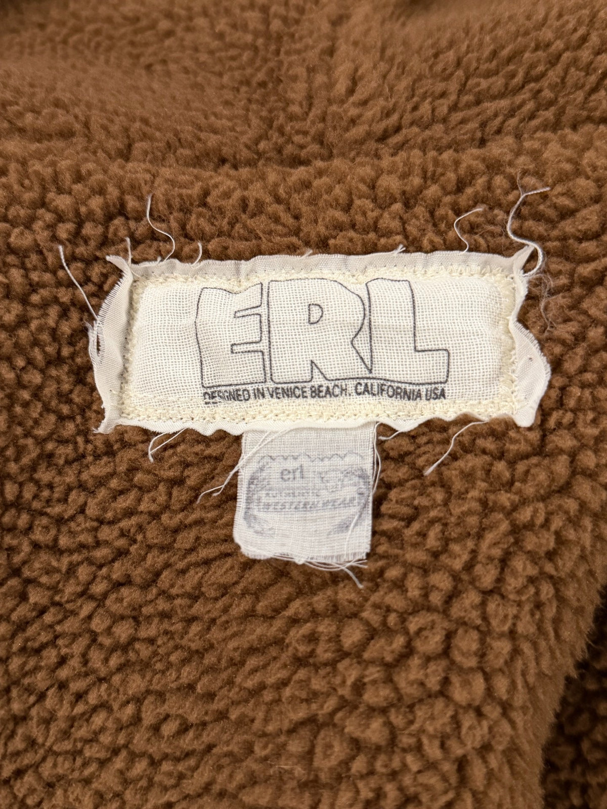 ERL Brown Hoodie