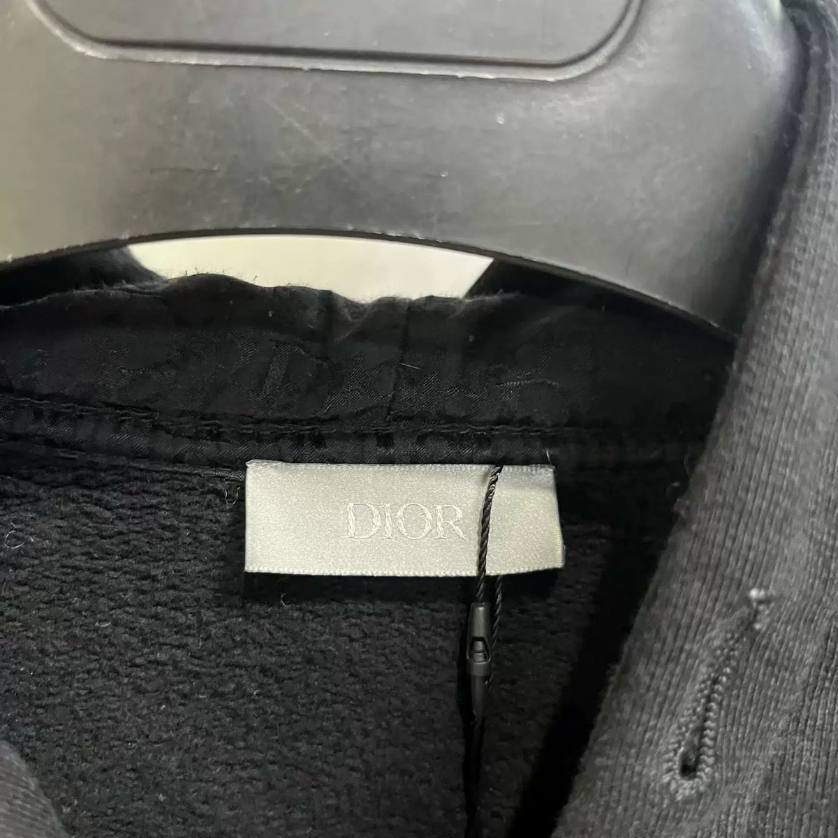 Dior Black Hooded Sweater