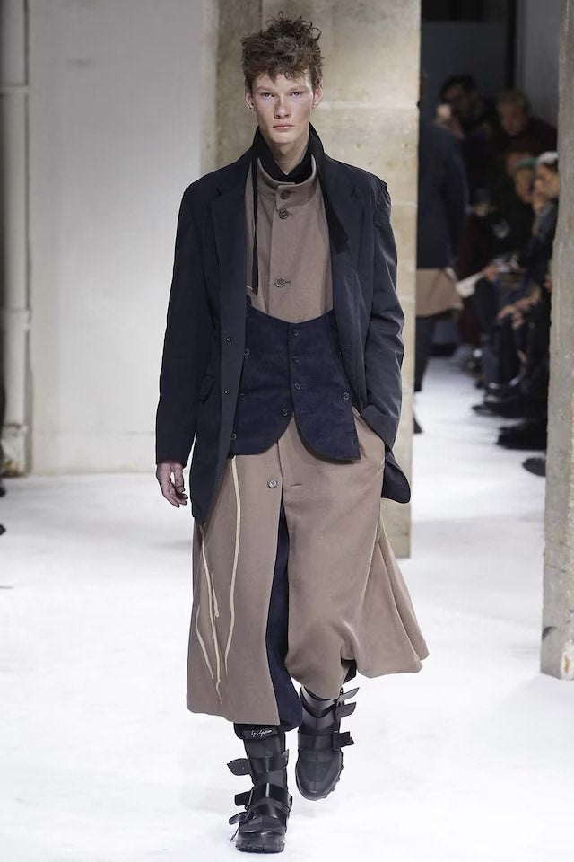 Yohji Yamamoto FW17 Runway Bow-Tie Shirt