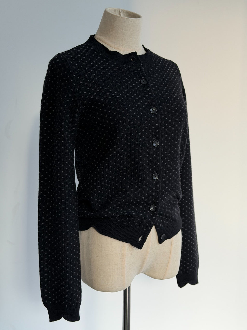 Maison Martin Margiela 1990s Polka Dot Wool Sweater
