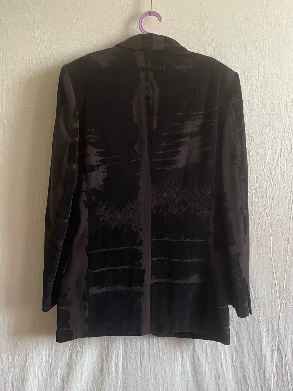 Jean Paul Gaultier Mottled Fleece Blazer