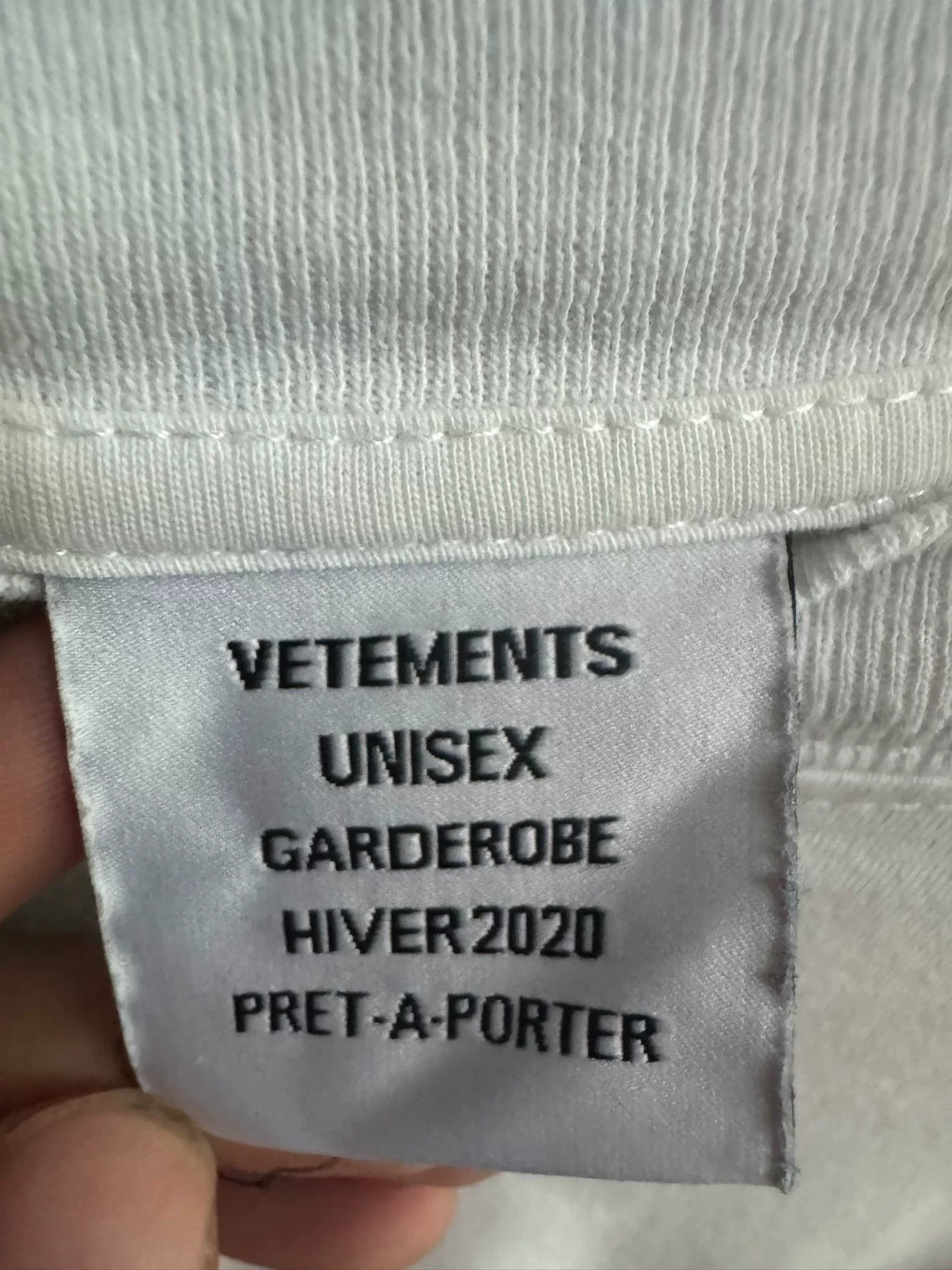 Vetements dance machine long-sleeve shirt