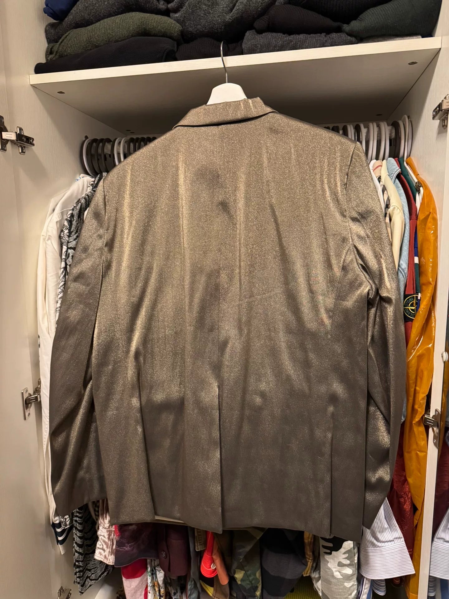 Gosha Rubchinskiy Metallic Blazer