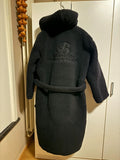 Balenciaga Faux Shearling Runway Robe Coat