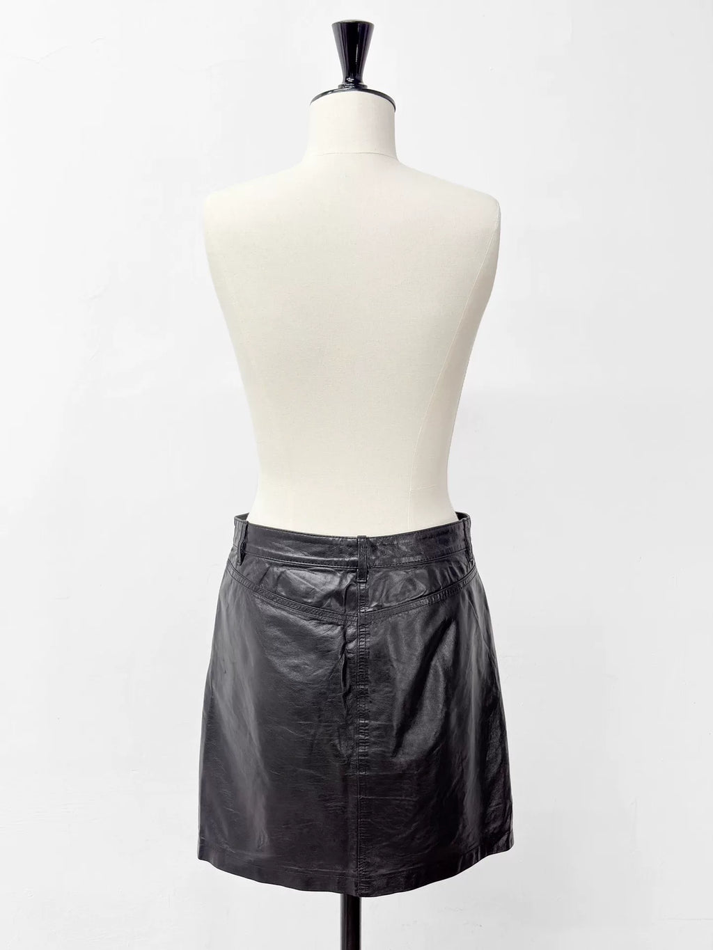 Ann Demeulemeester SS01 Runway Button-Front Mini Skirt