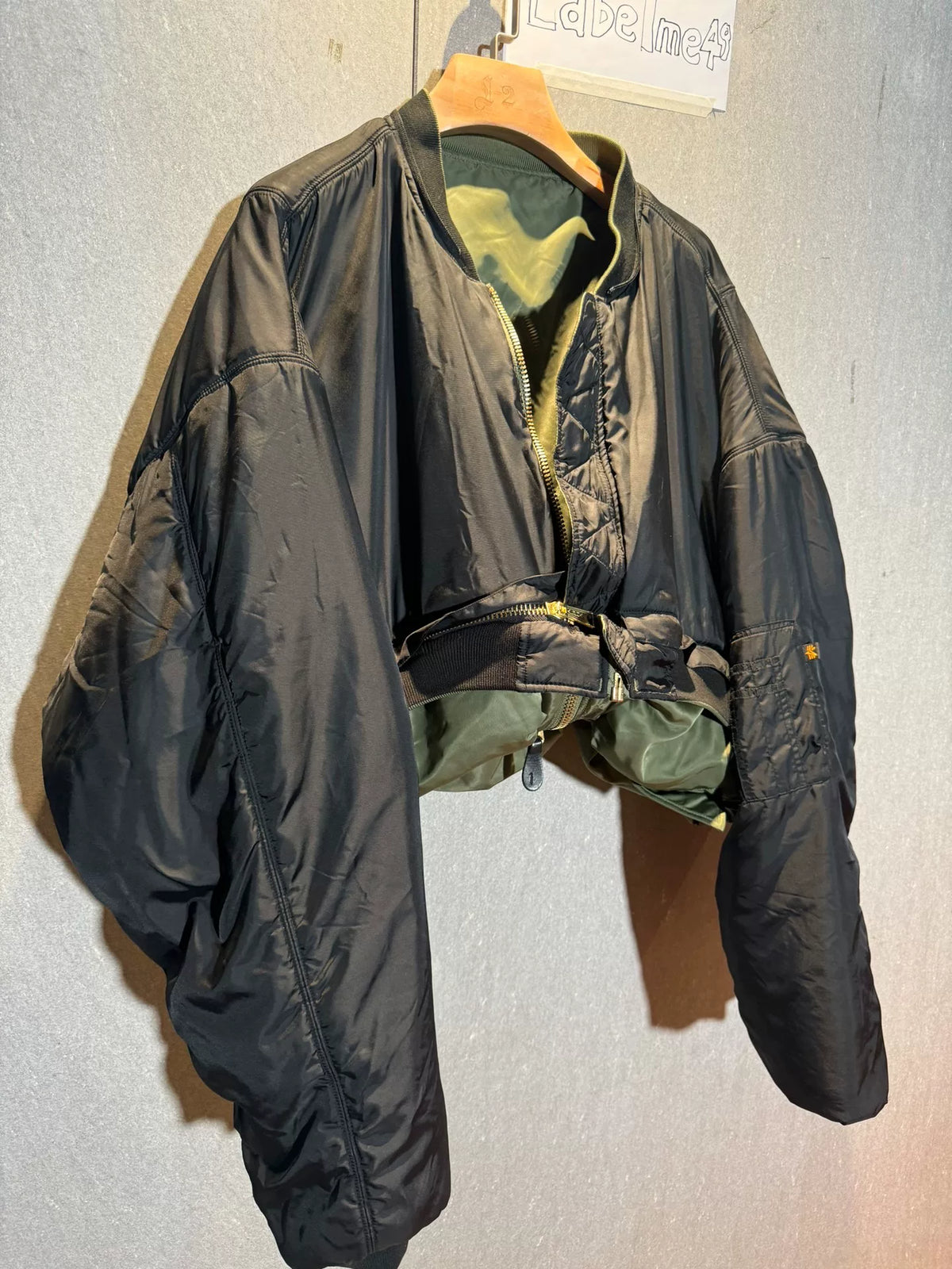 Vetements SS17 Reversible MA1 Bomber Jacket