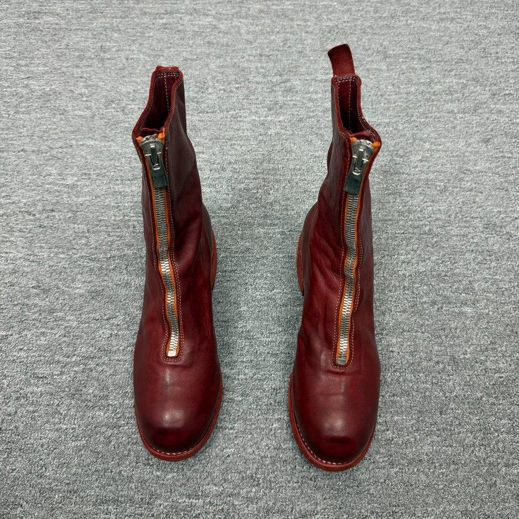 Guidi Pl2 Red Boots