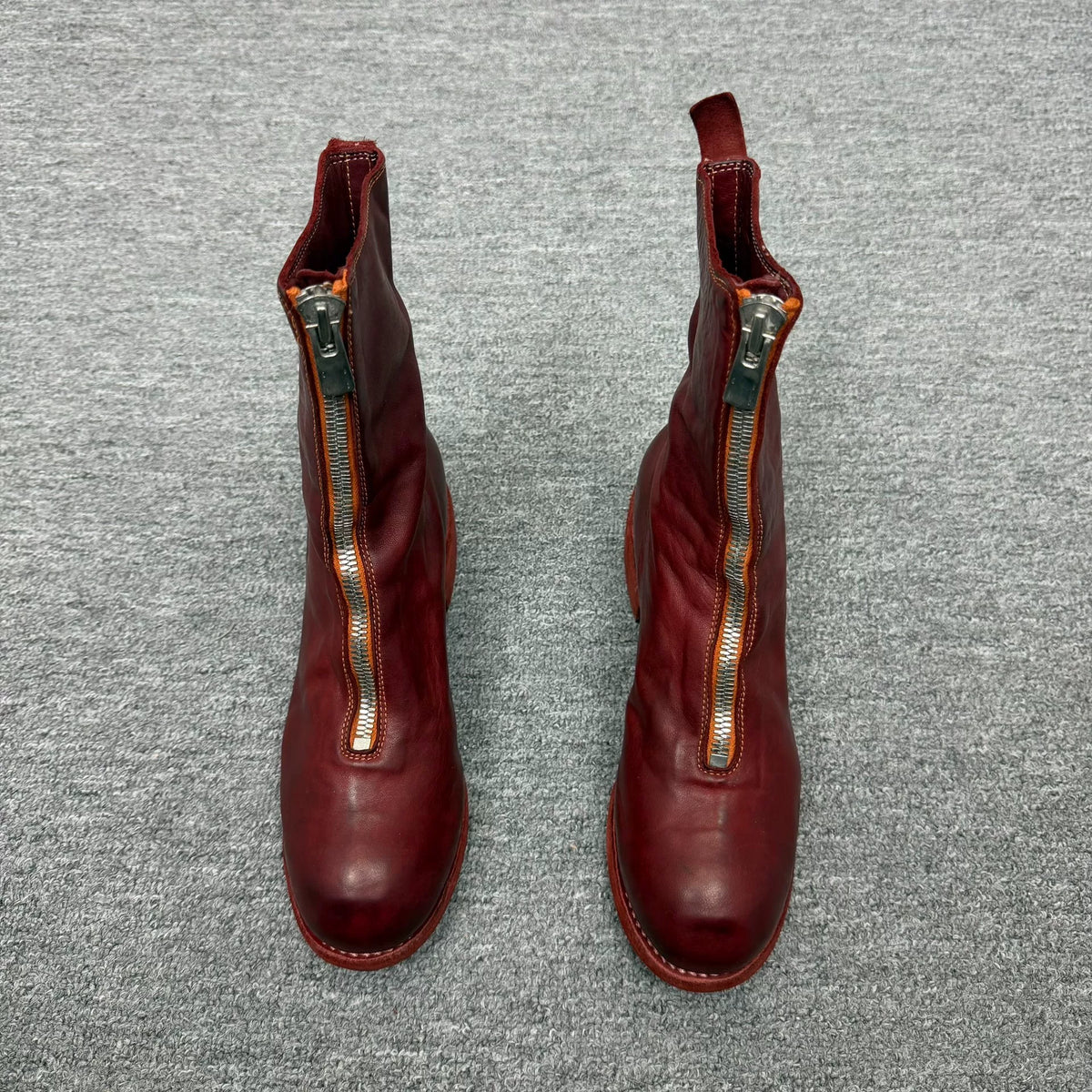 Guidi Pl2 Red Boots