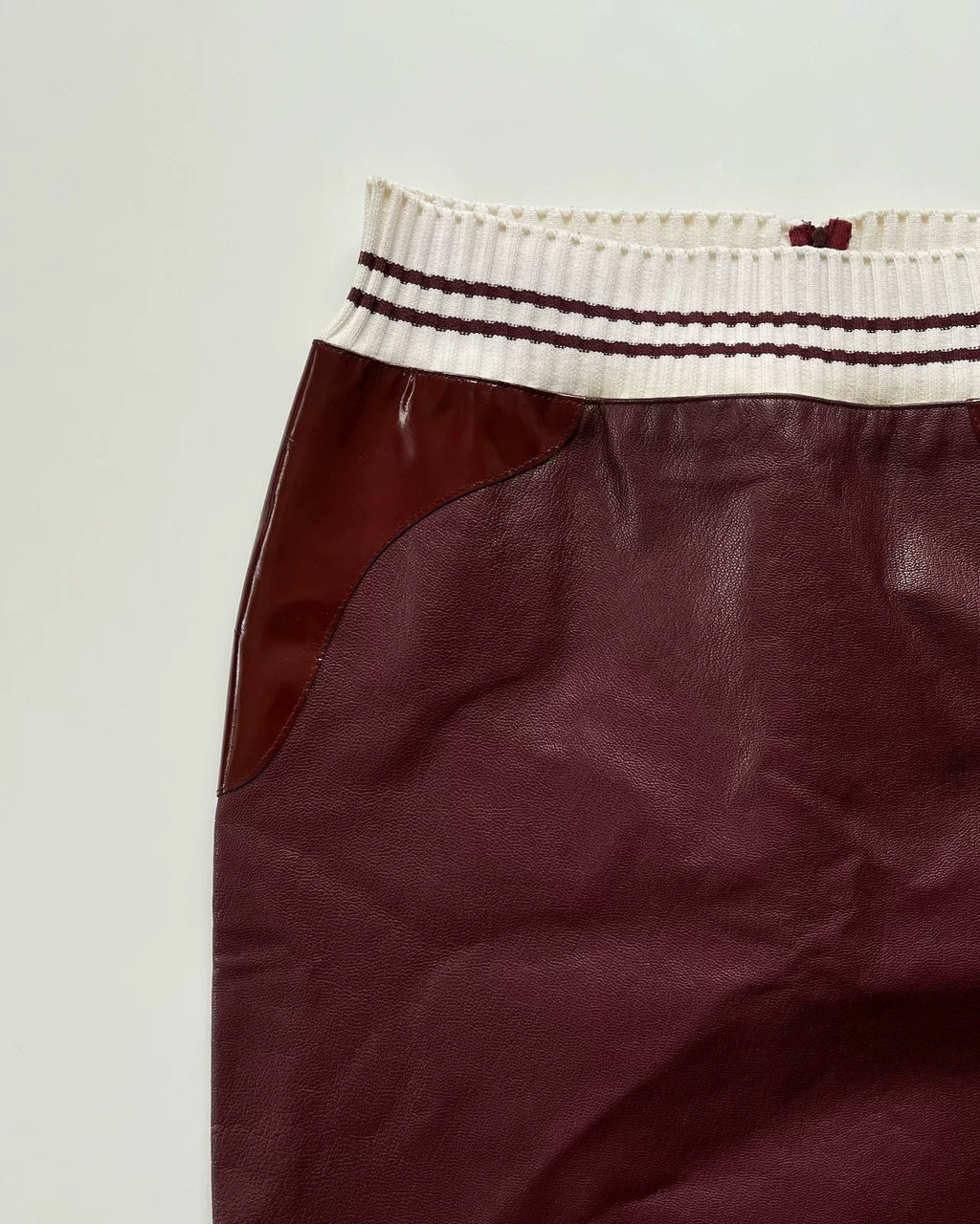 Miu Miu SS00 Leather Skirt