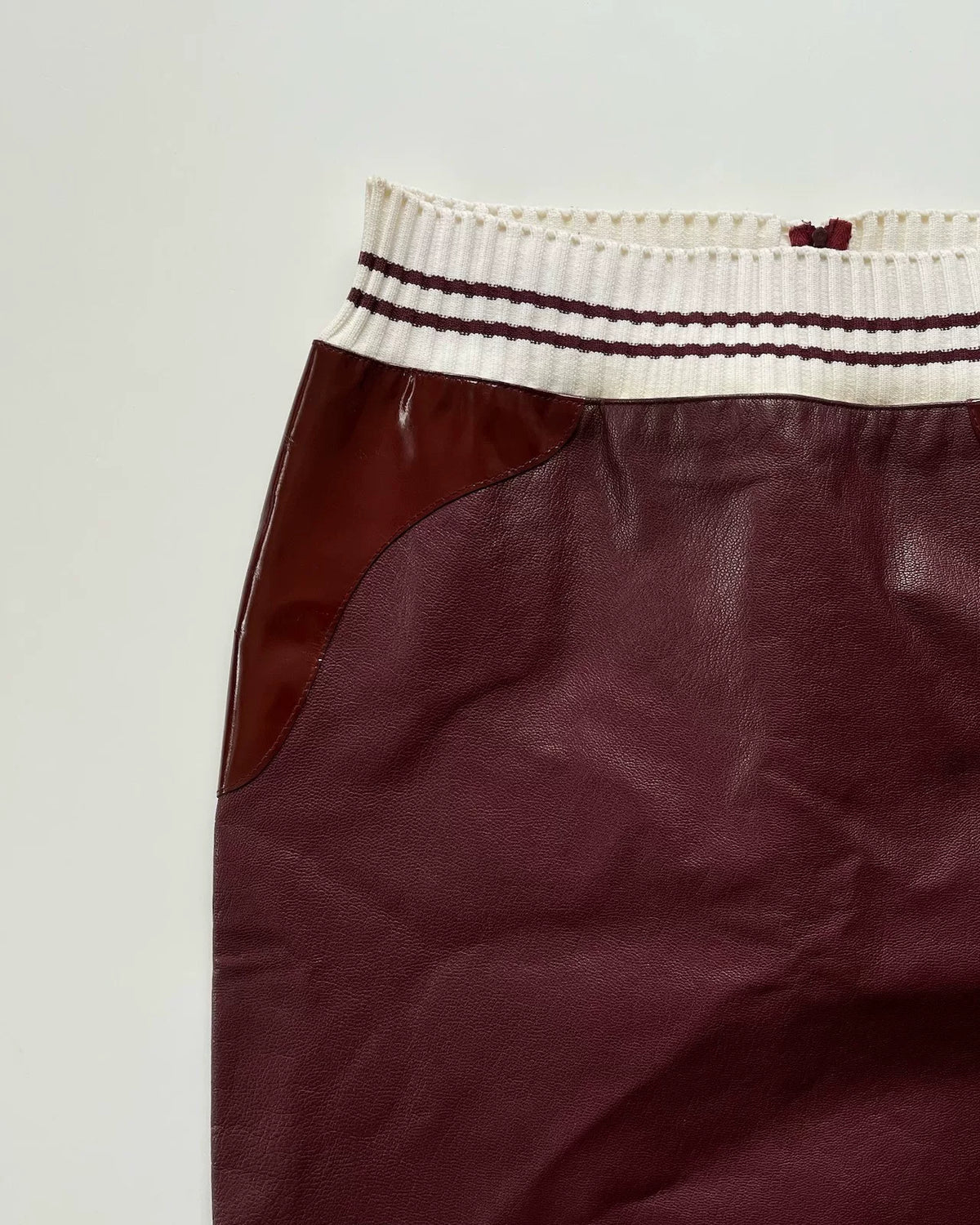 Miu Miu SS00 Leather Skirt