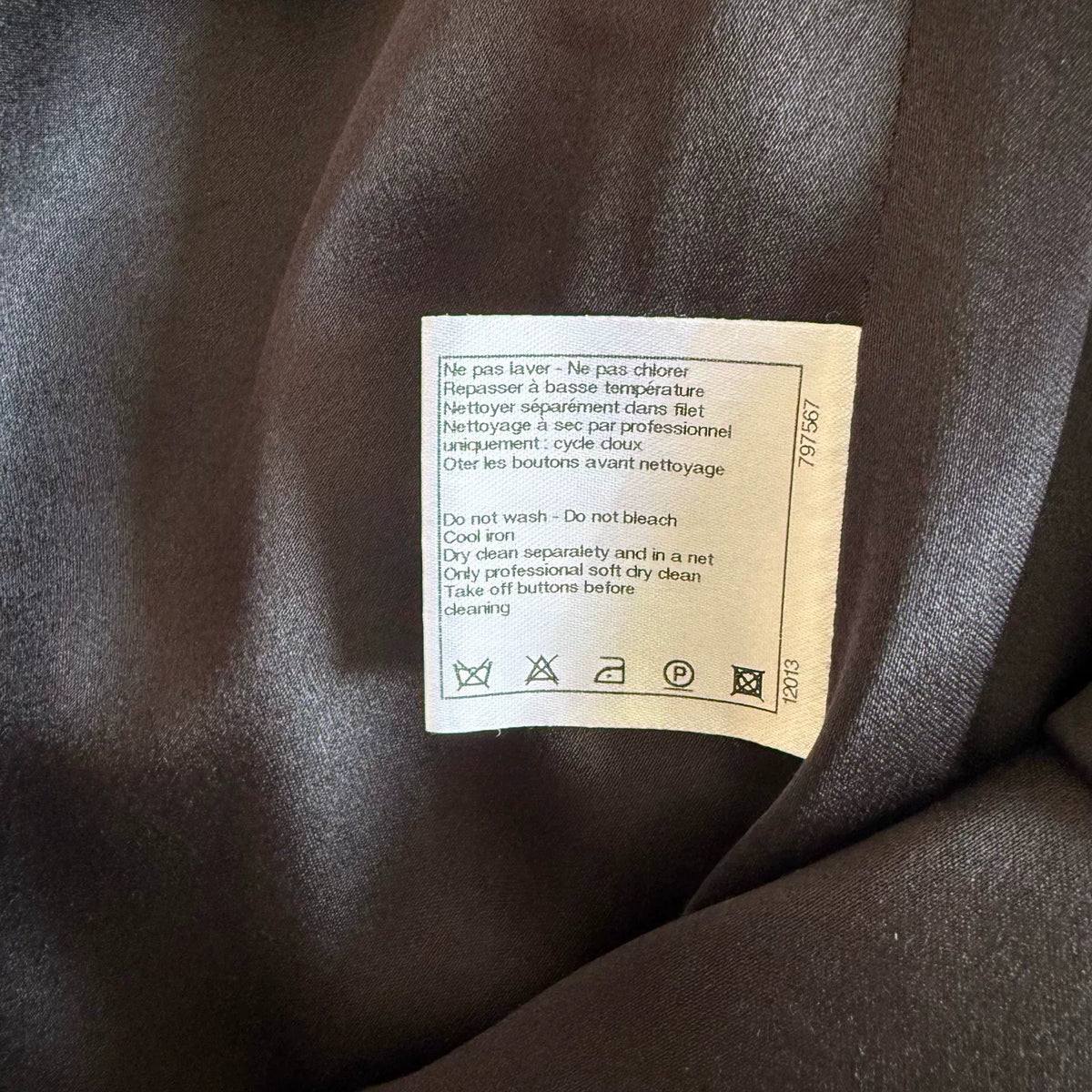 Chanel Byzantine Wool Cape