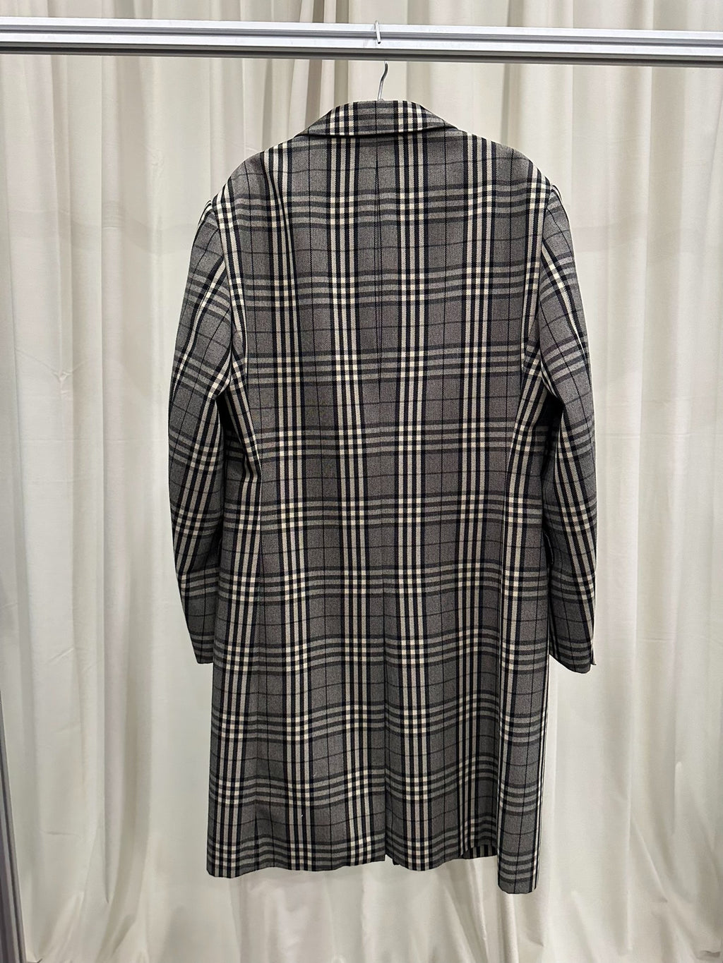 Comme des Garçons CDG 20AW Plaid Suit Silhouette Coat