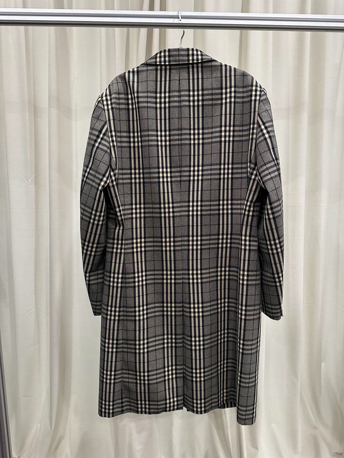 Comme des Garçons CDG 20AW Plaid Suit Silhouette Coat