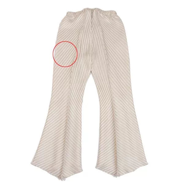 Issey Miyake Vintage Beige Pleated Pants