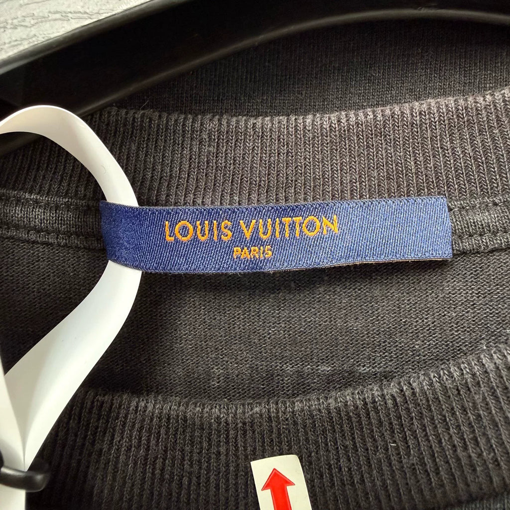 Louis Vuitton airplane logo short-sleeve T-shirt