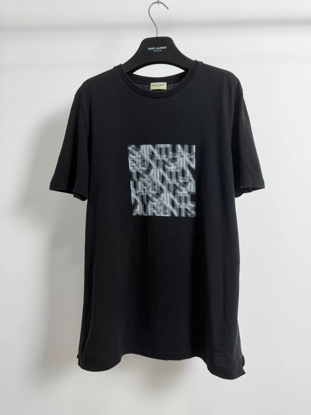 Saint Laurent Slp21fw Logo Short Sleeve T-Shirt
