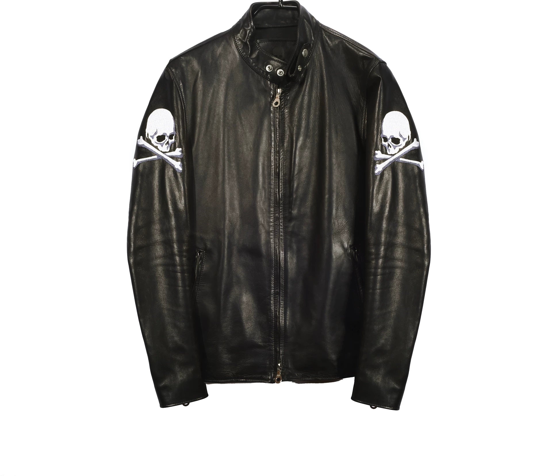 Mastermind Japan Embroidered Skull Leather Hiro Exile Pride Jacket