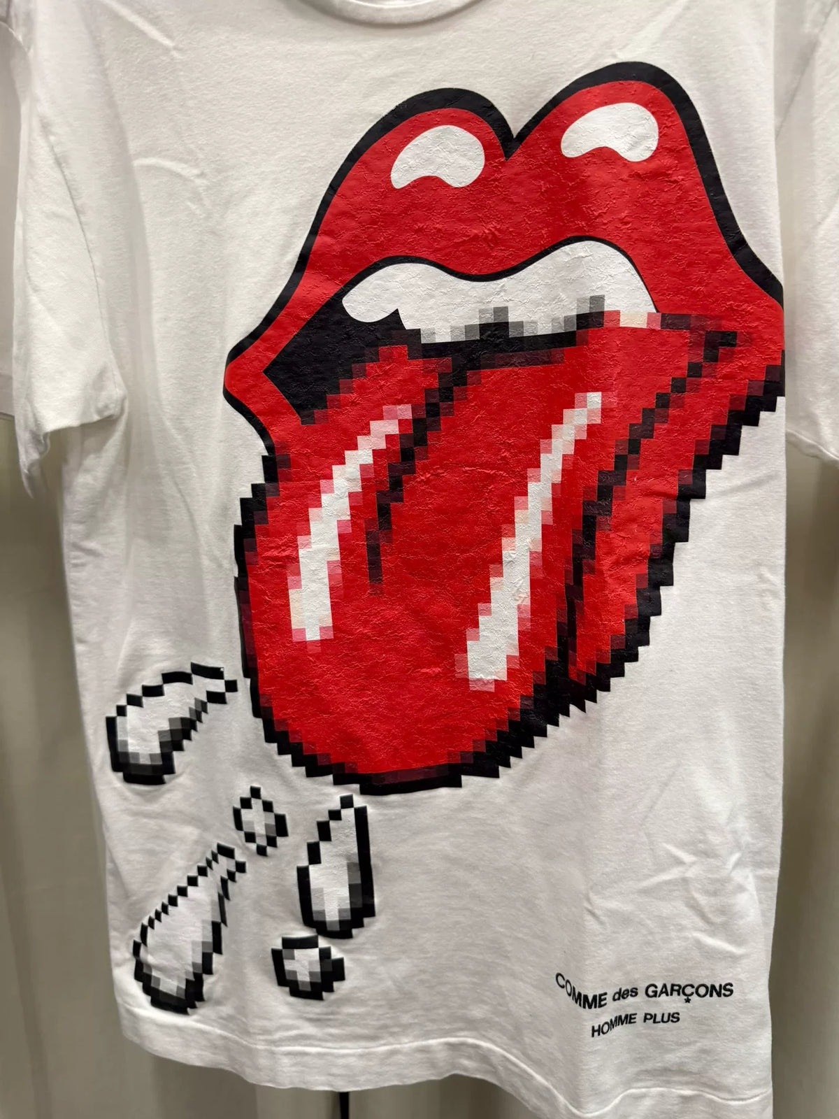 Comme des Garçons CDG Rolling Stones short-sleeve T-shirt