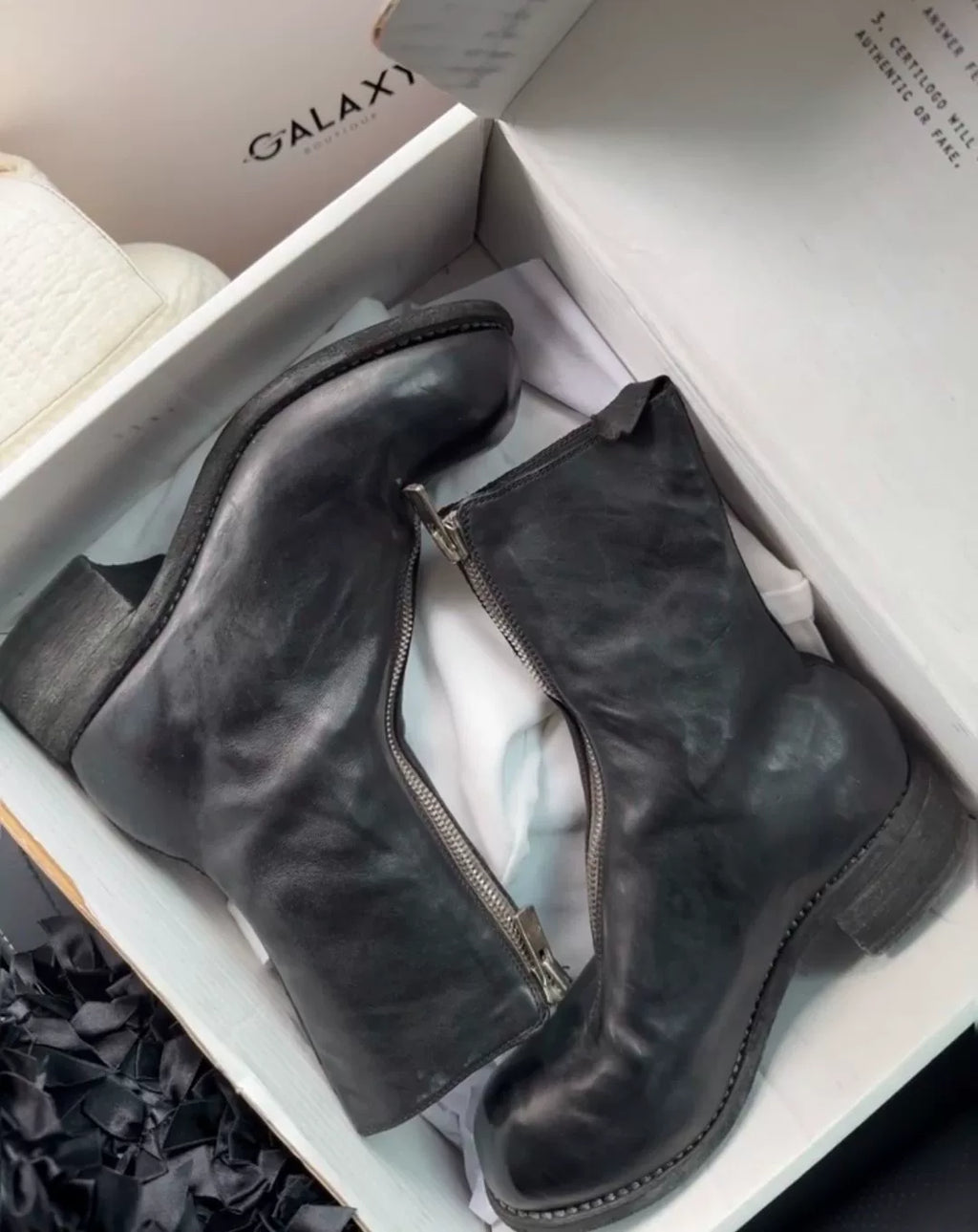Guidi Pl2 Black Boots
