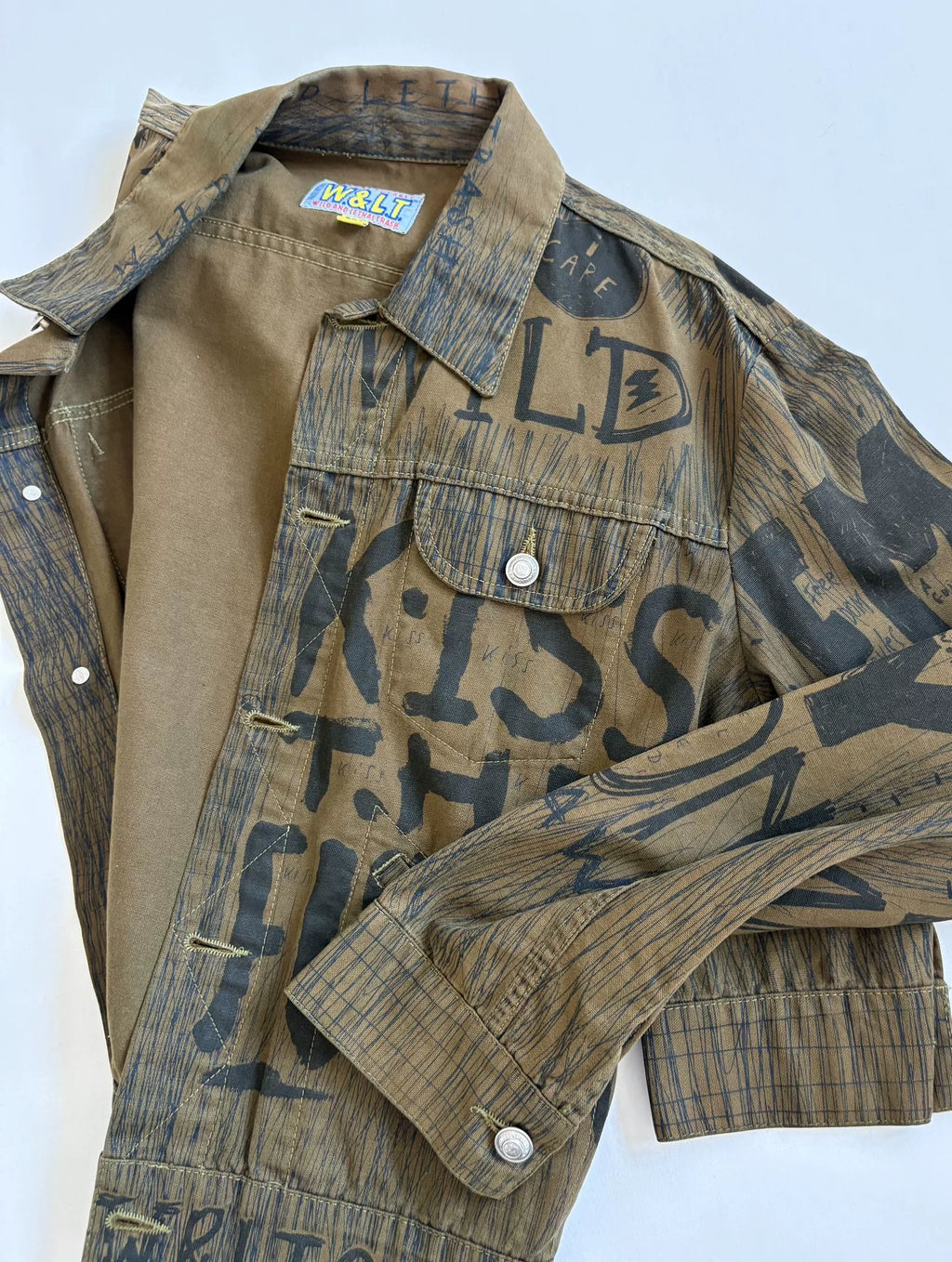 Walter van Beirendonck 1998 graffiti jacket