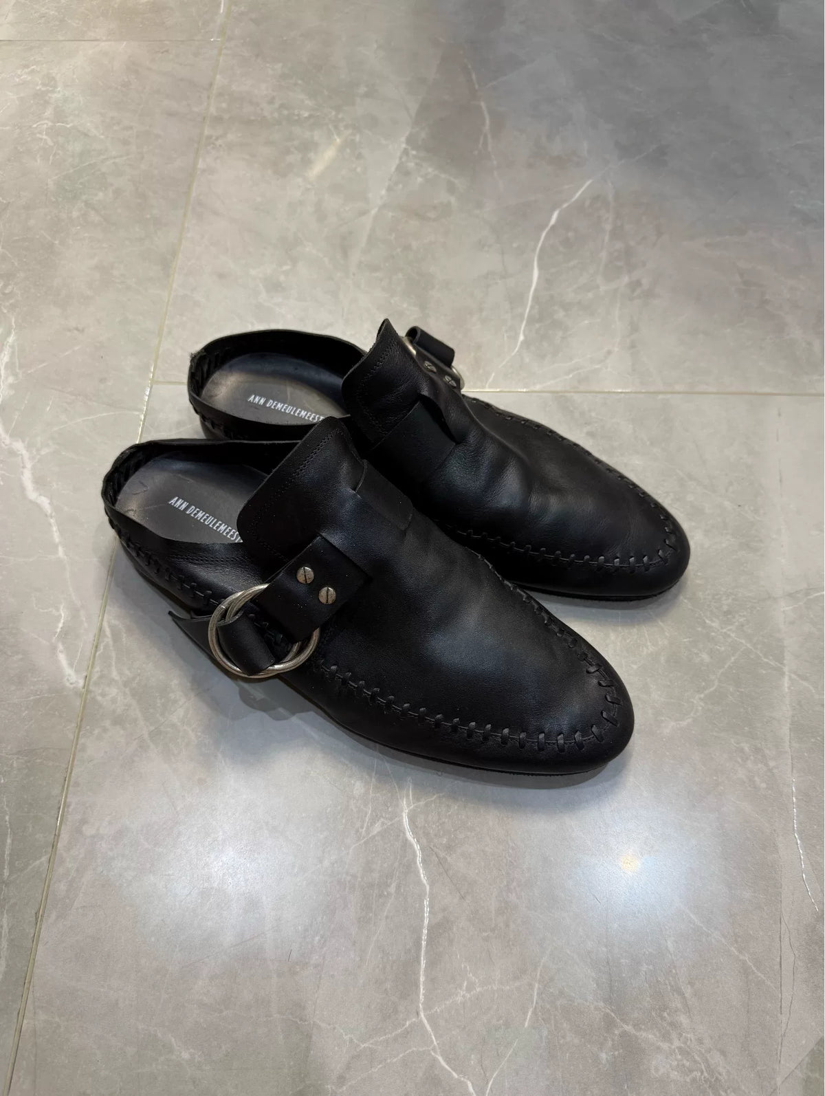 Ann Demeulemeester SS06 Buckle Loafers