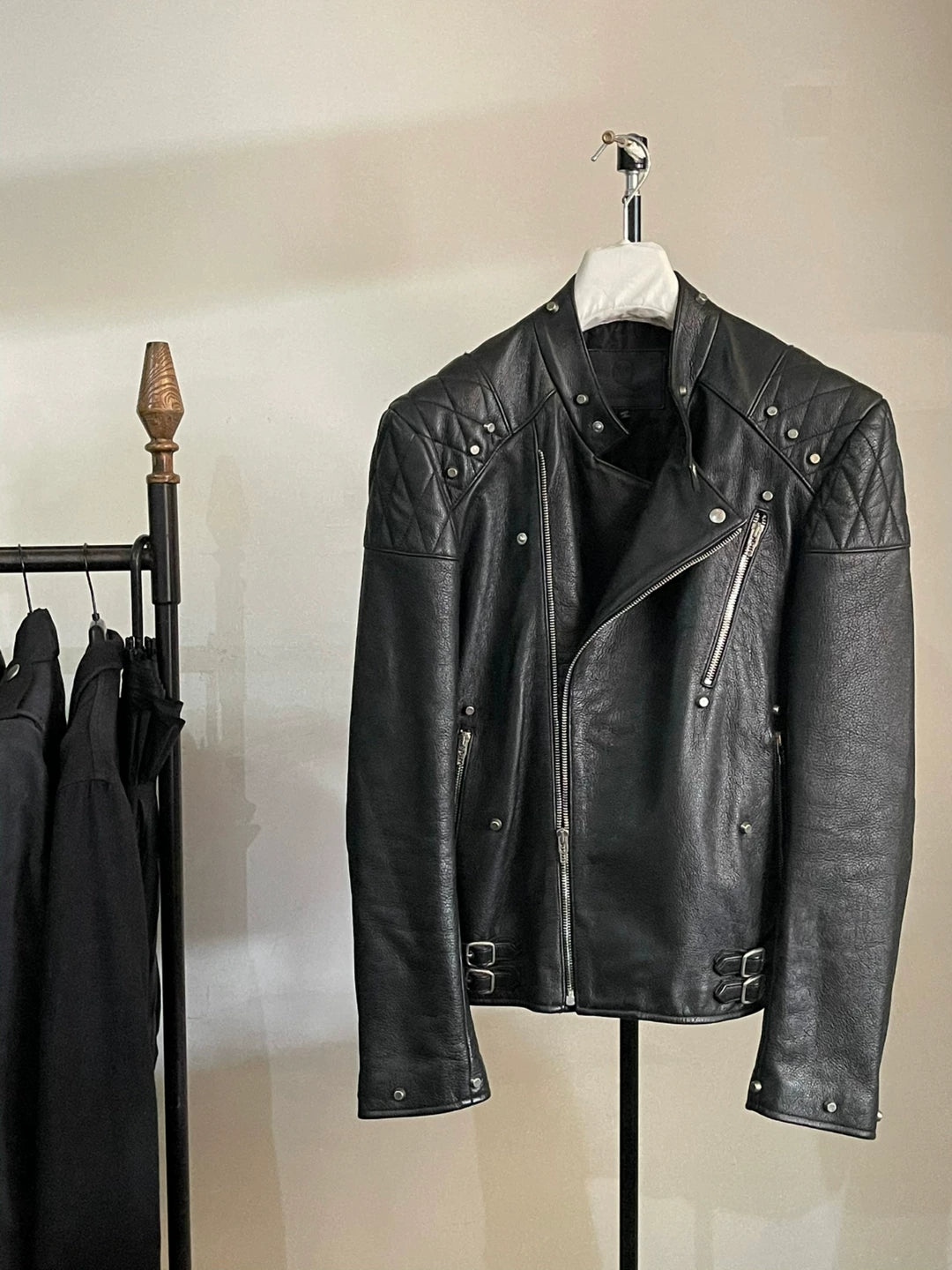 Alexander McQueen Swallow Leather Jacket