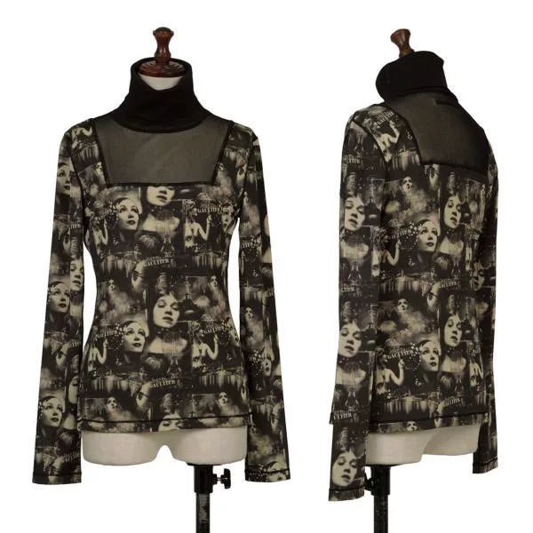 Jean Paul Gaultier Vintage Dark Portrait Top