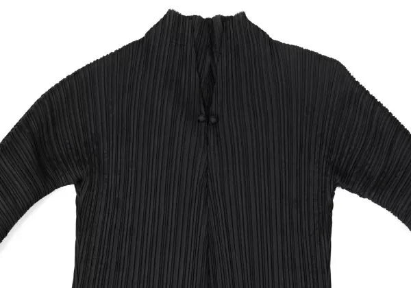 Issey Miyake Vintage Black Pleated Top