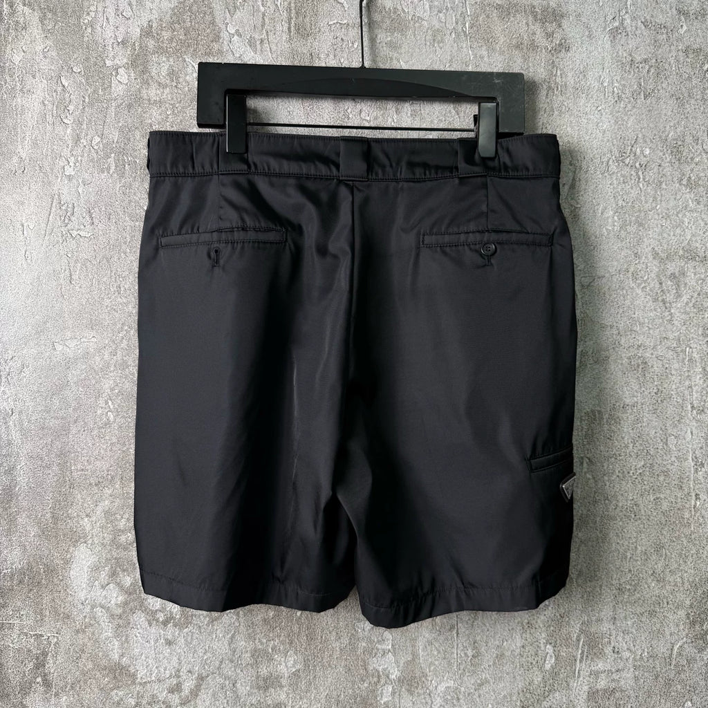 Prada Triangle Logo Shorts