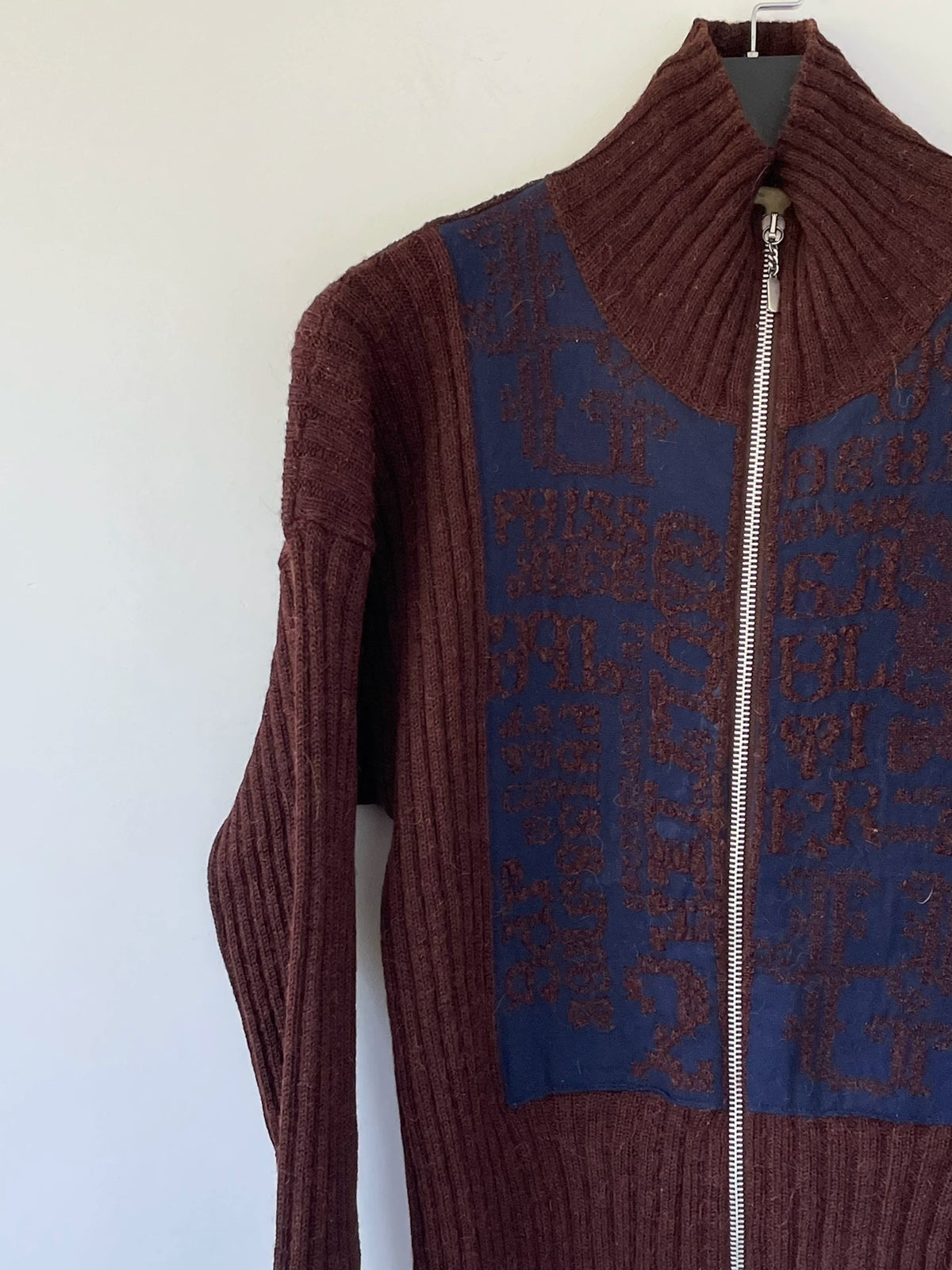 Jean Paul Gaultier Alpaca Wool Fuzzy Sweater
