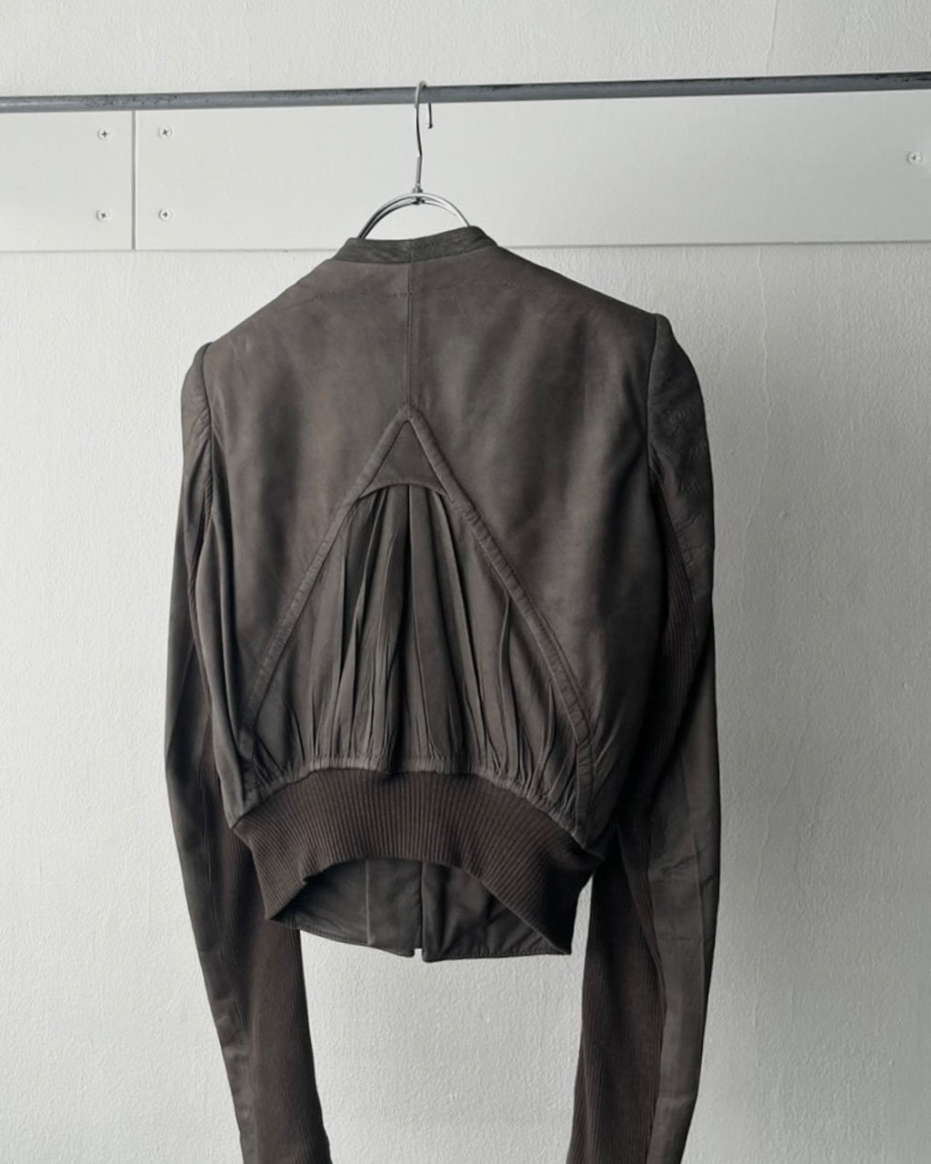 Rick Owens SS04 Lambskin Zip-Up Jacket