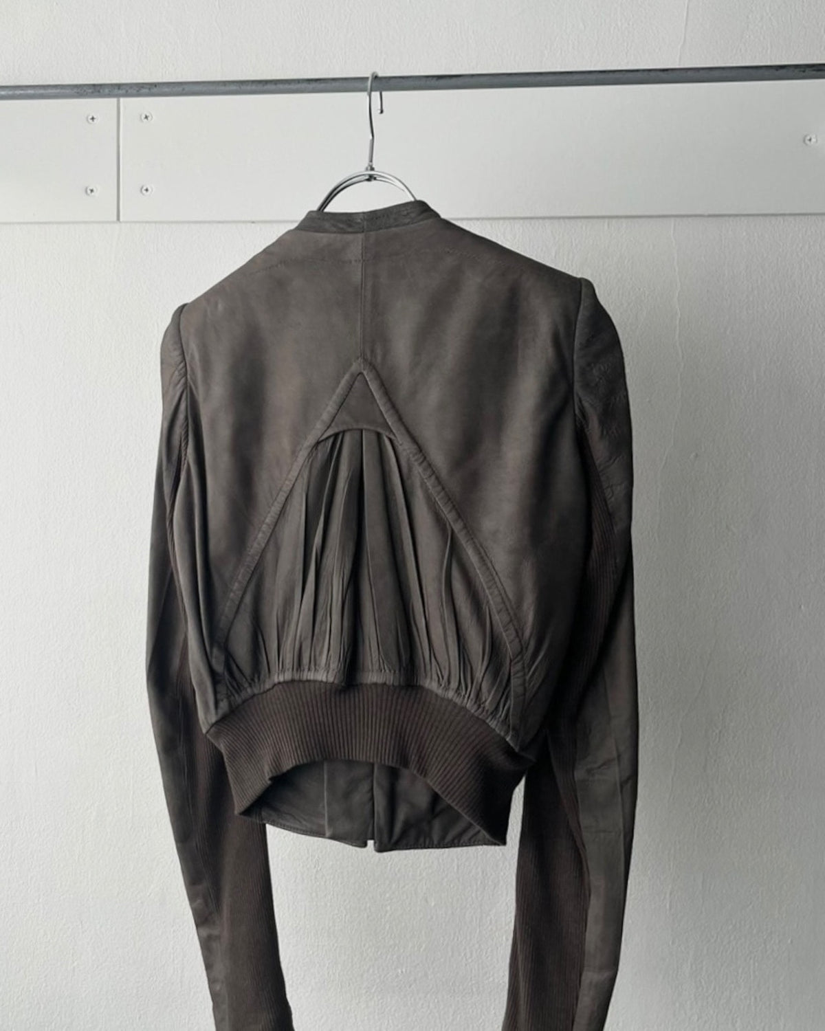 Rick Owens SS04 Lambskin Zip-Up Jacket