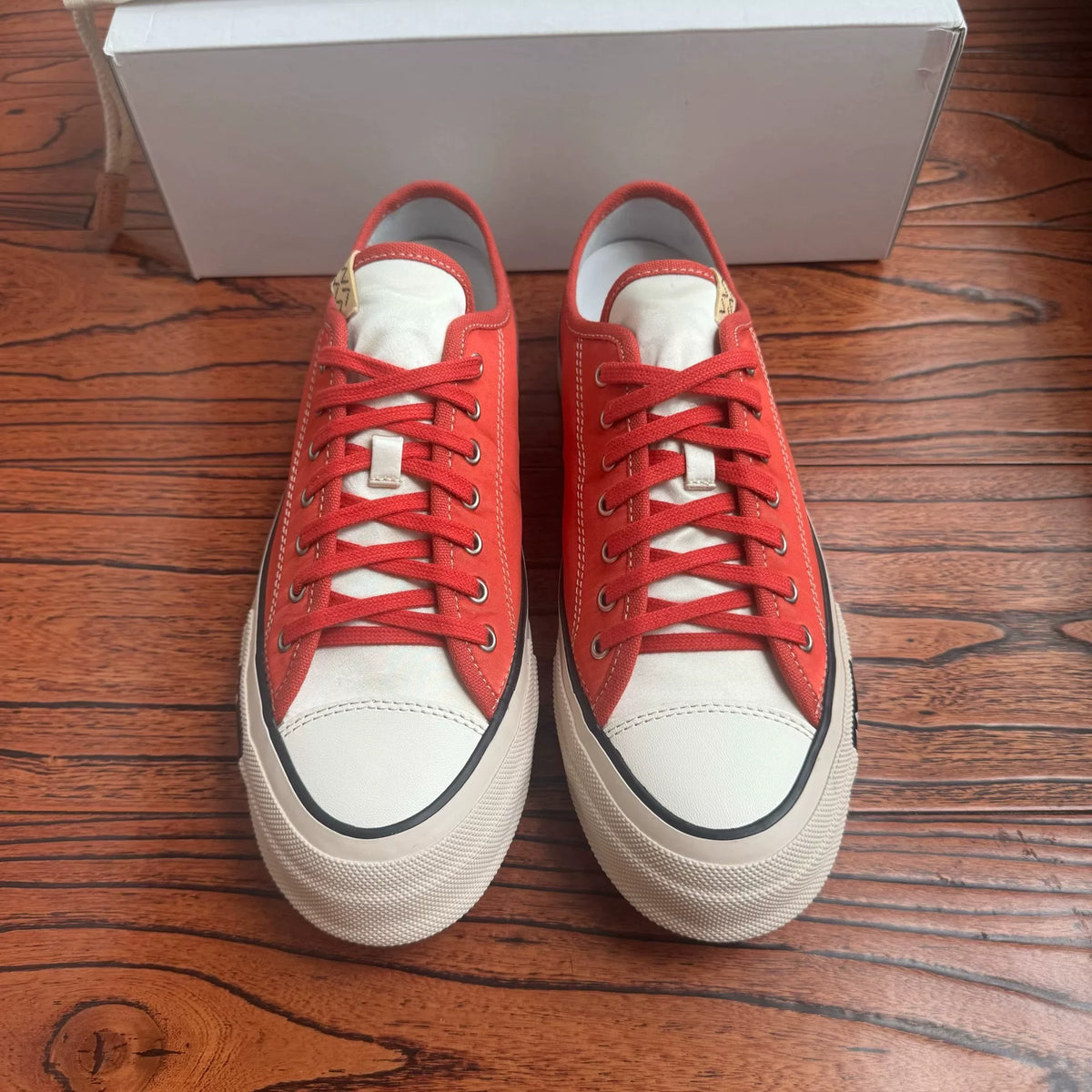 Visvim 23aw SKAGWAY LO CANVAS Satin Canvas Shoes