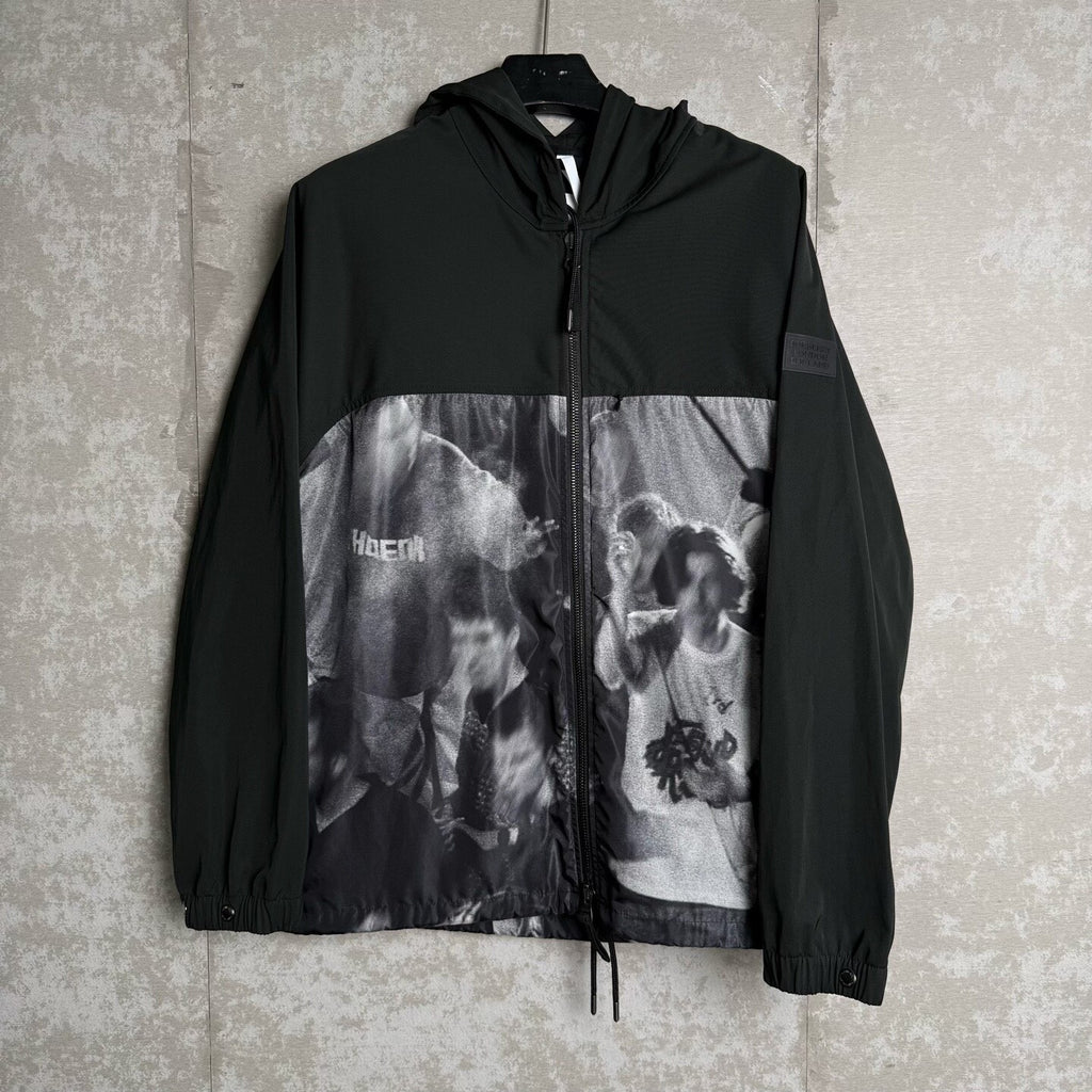 Burberry Print Hooded Windbreaker
