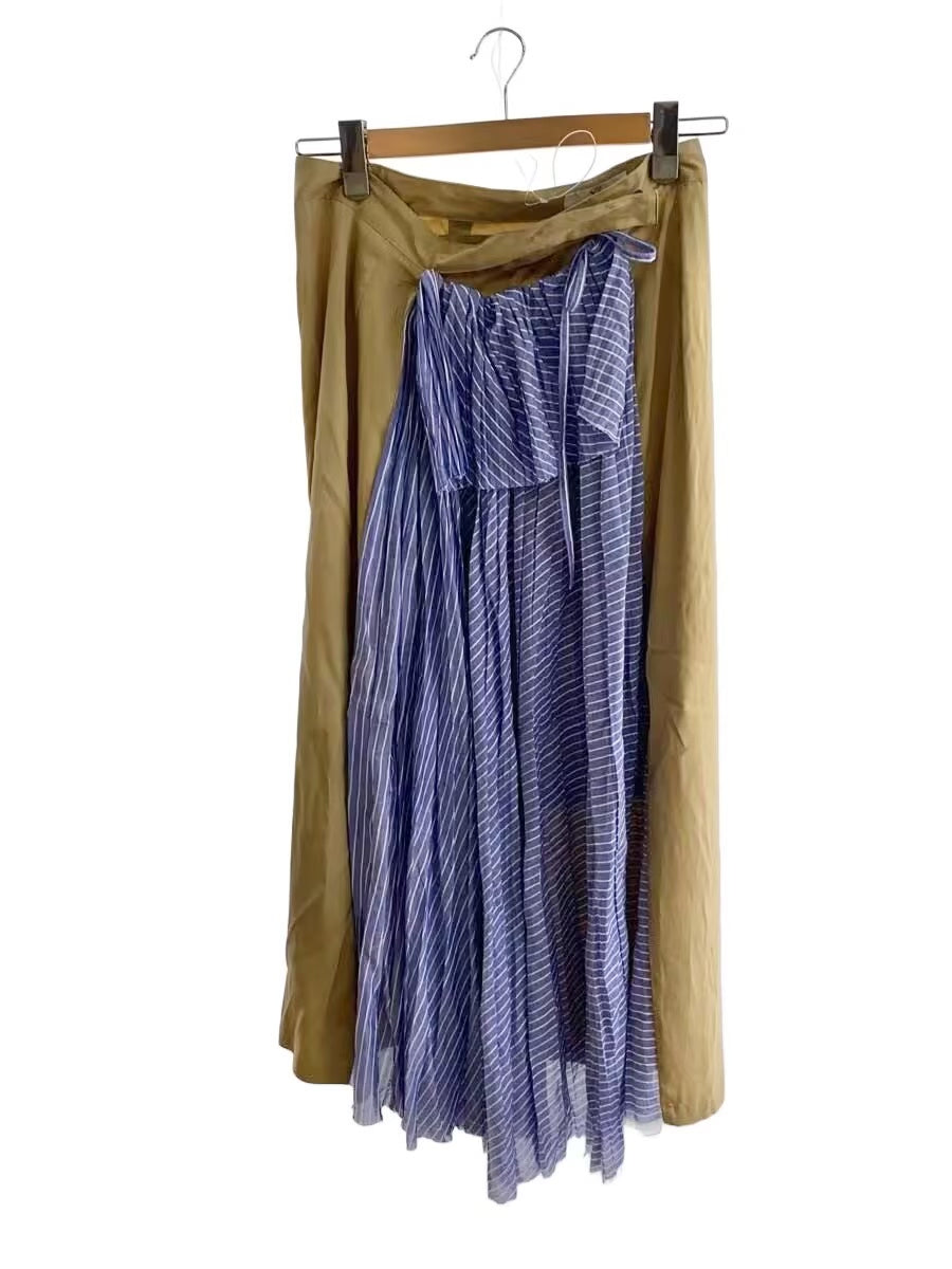 Y's Yohji Yamamoto SS17 Stripe Patchwork Skirt