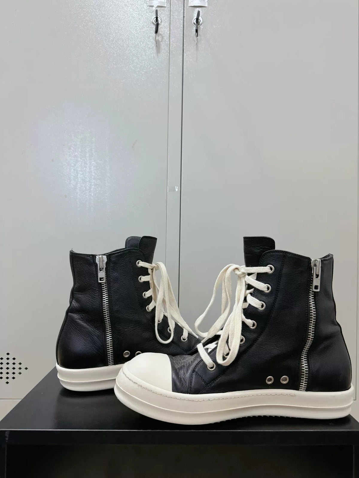 Rick Owens Cowhide Large Converse Sneakers