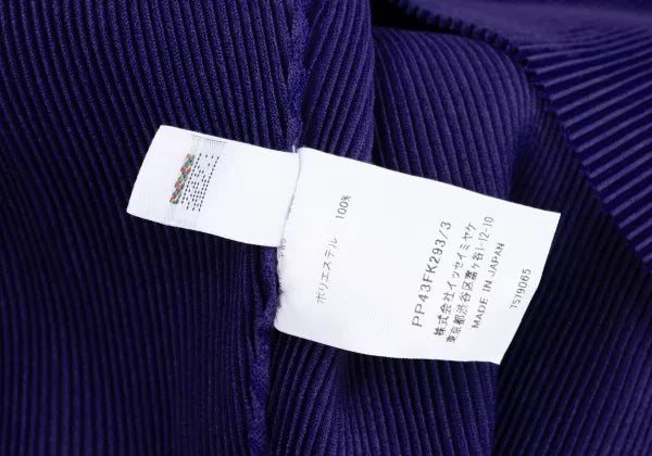 Issey Miyake Vintage Purple Pleated Top