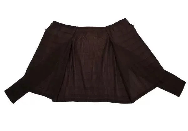 Issey Miyake Vintage Brown Pleated Top