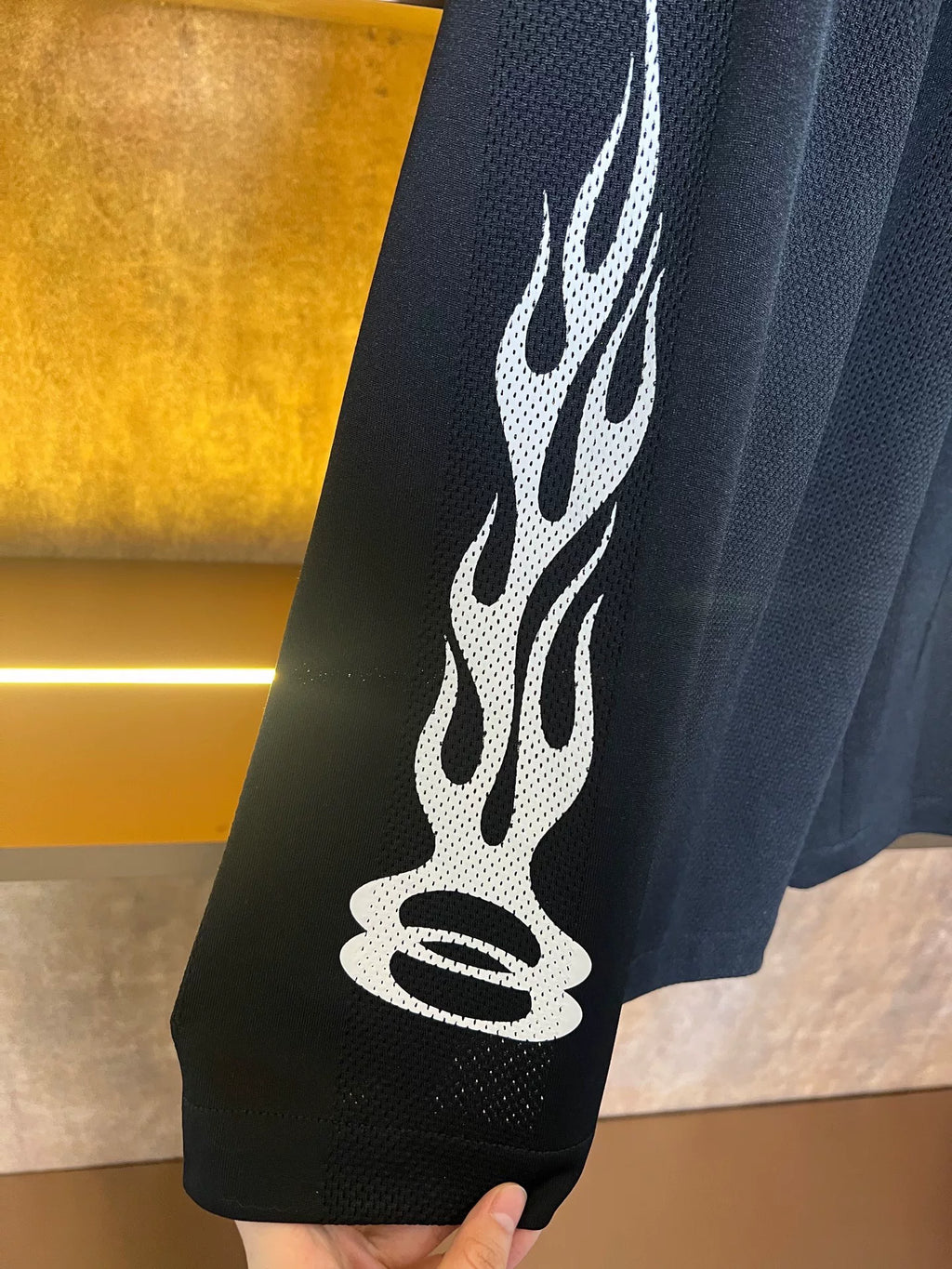 Balenciaga Double Ring Flame Shorts